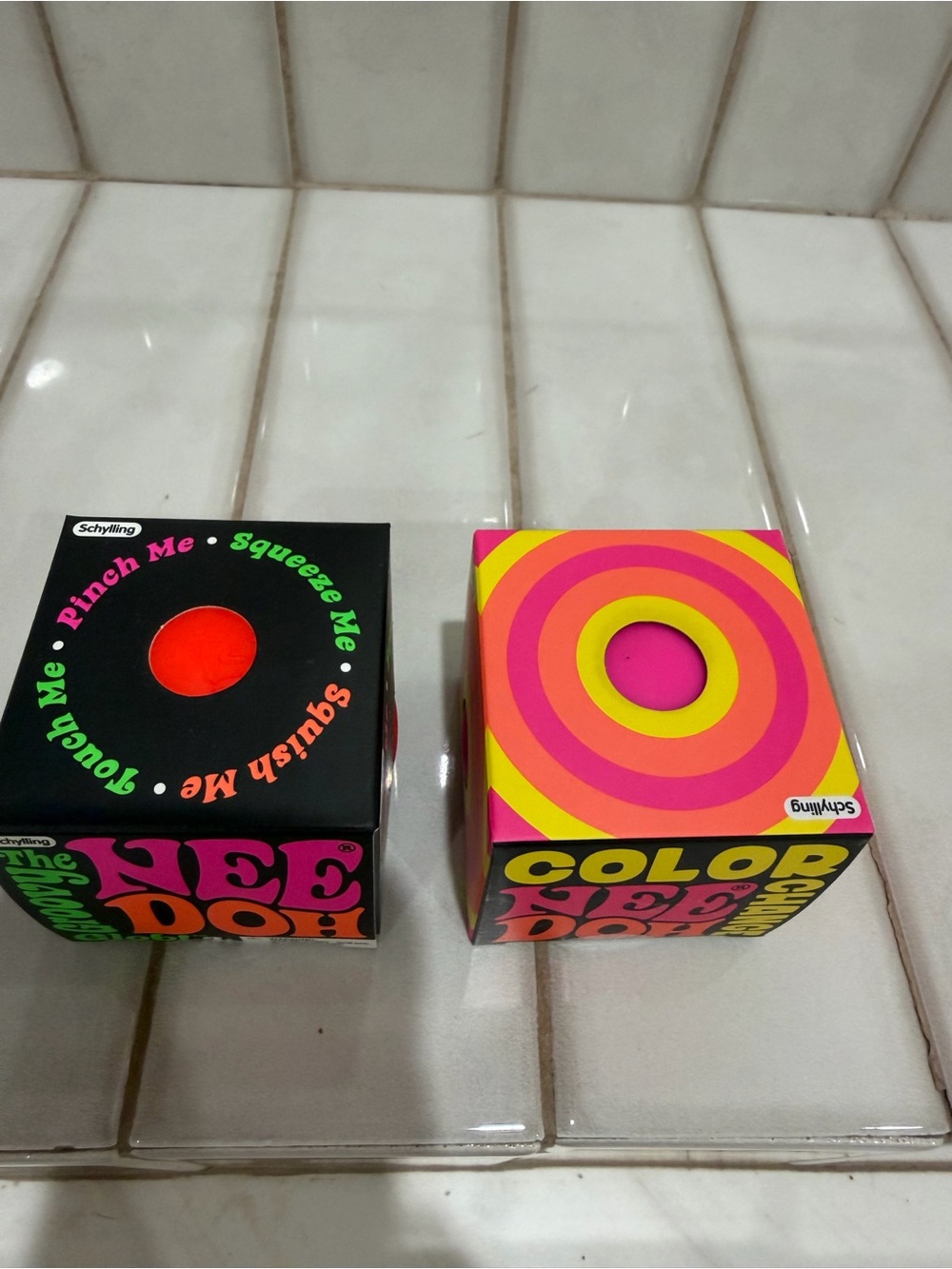 Schylling The Groovy Nee Doh Glob Fidget and Color Change